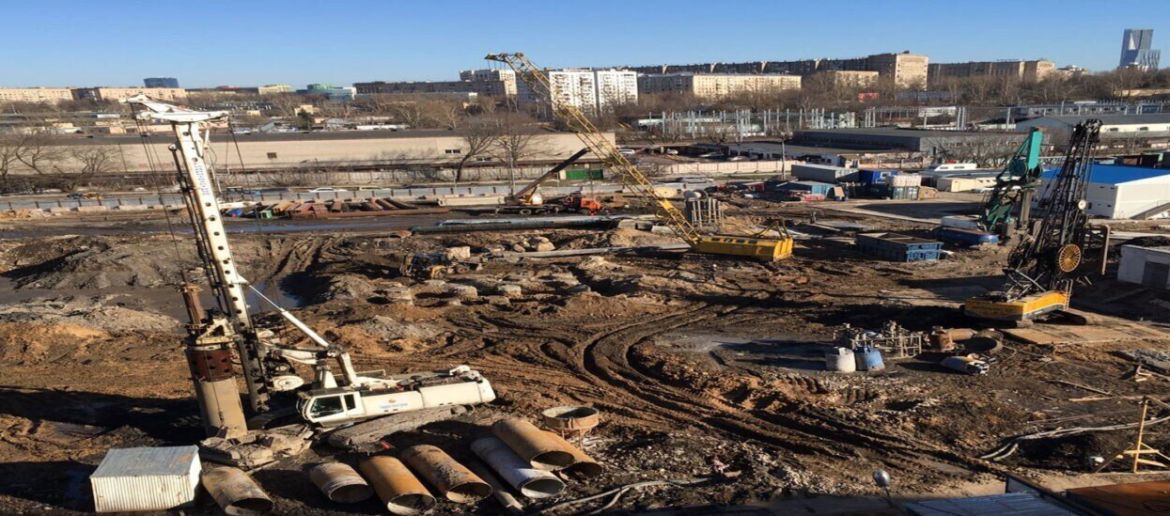 The Filicity Residential construction foundation pile project completed successfully.