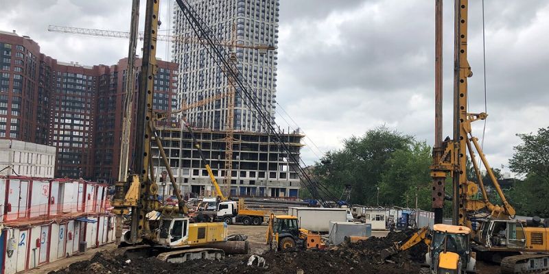 Serdtse Stolitse JD09 Projesi Kazık İşleri