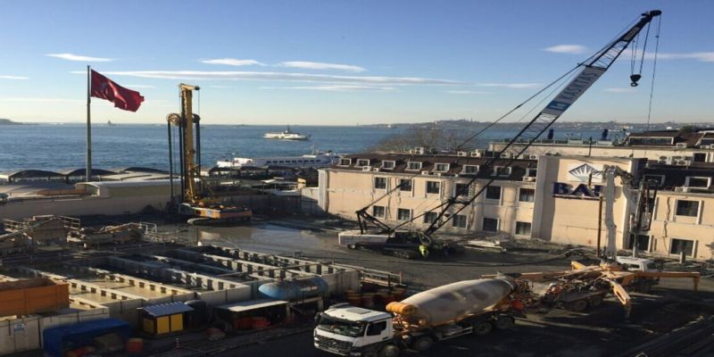 BAHÇEŞEHİR UNIVERSITY HIGHER EDUCATION BUILDING PROJECT DEEP EXCAVATION WORKS