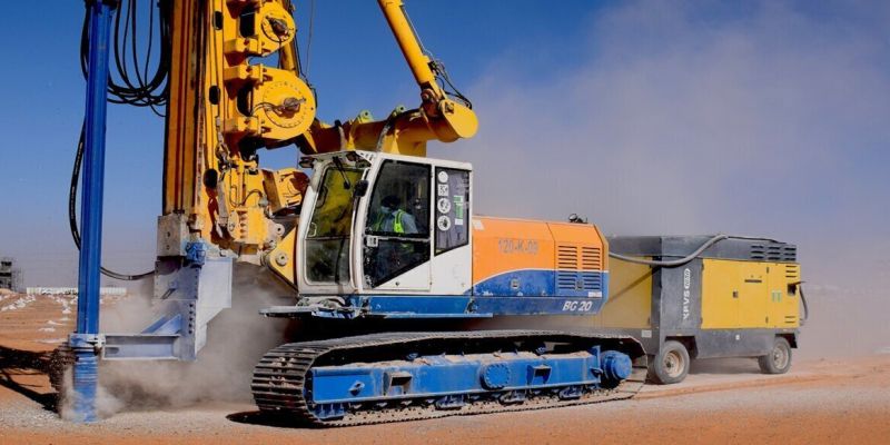 405 MW Sakaka Güneş Enerjisi Santrali Projesinde Delgi İmalatlarına Başlandı