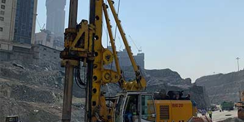 Masar Project ST 06 Bored Pile Works