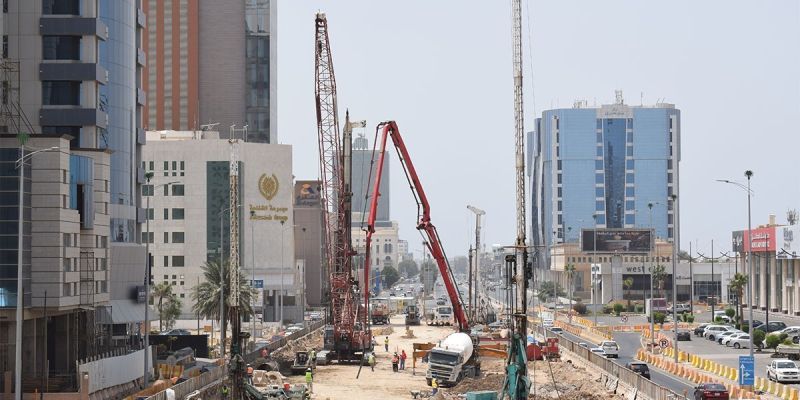 Maad Otel Kuleleri, Bureyde Yağmur Suyu Projesi, King Abdulaziz Yol Projesi Zon 5 ve Tahliyah Altgeçit Projesi