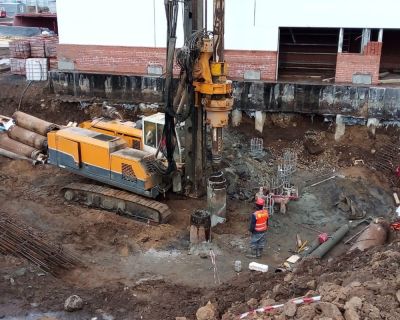 Станция Депо Усть — Илимск Фаза-2 Буронабивные работы