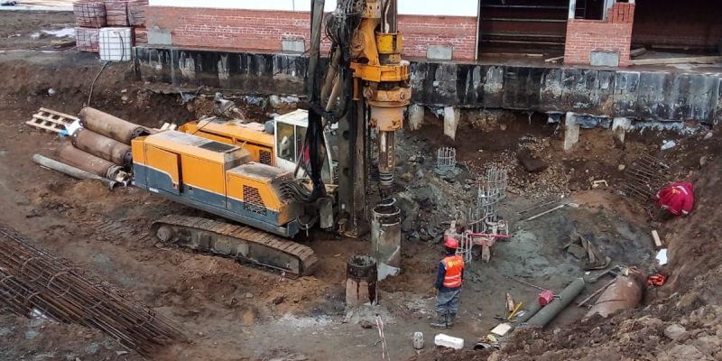 Ust-Ilimsk Depo İstasyonu Faz-2 Kazık İşleri