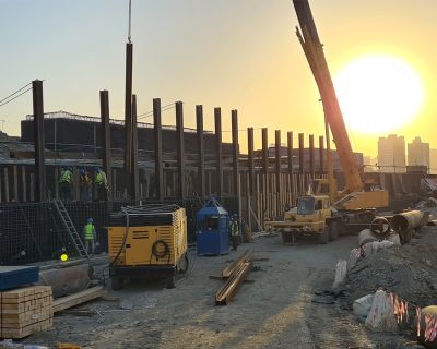 Пакет Проектов Masar – Ограждение котлована.