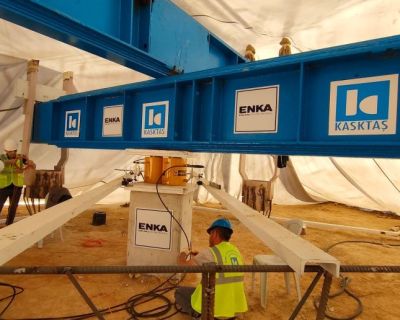 Ülkemize Hayırlı Olsun: ENKA Kırklareli DGKÇS Açılışında Kasktaş İzi