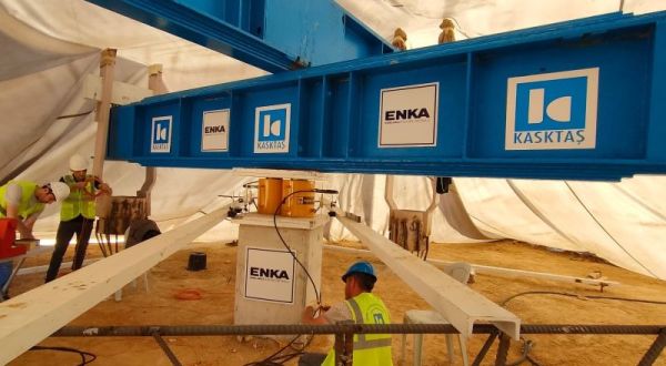 Ülkemize Hayırlı Olsun: ENKA Kırklareli DGKÇS Açılışında Kasktaş İzi
