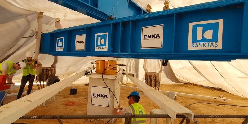 Ülkemize Hayırlı Olsun: ENKA Kırklareli DGKÇS Açılışında Kasktaş İzi