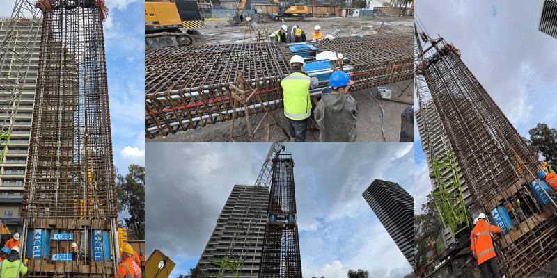 30,000 kN Capacity K-CELL Bi-Directional Load Test Successfully Completed at the Velux Konak Project