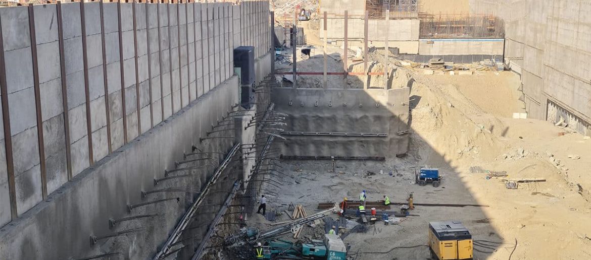 Masar Project Package-A, B Shoring Works