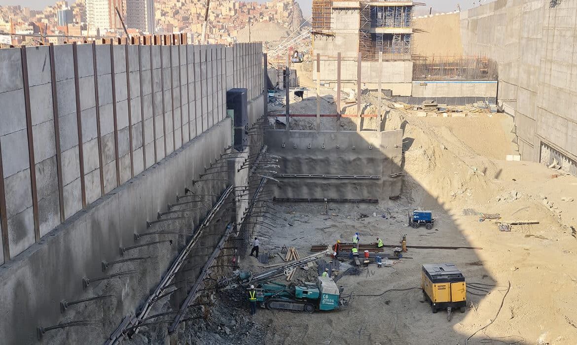 Masar Project Package-A, B Shoring Works
